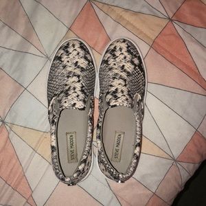 Steven Madden shoes (flat slip on “sneaker”)